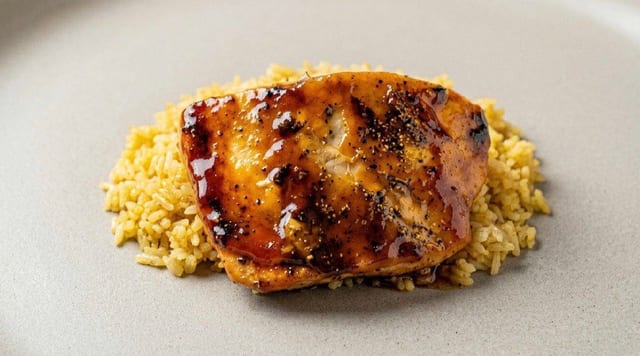 Salmon Teriyaki.