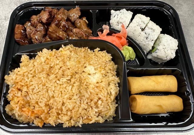 Steak Teriyaki Bento.