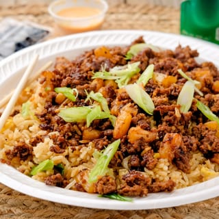 Curry Beef or Shrimp Fried Rice