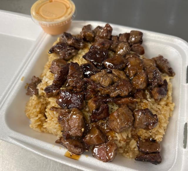 Steak Teriyaki.